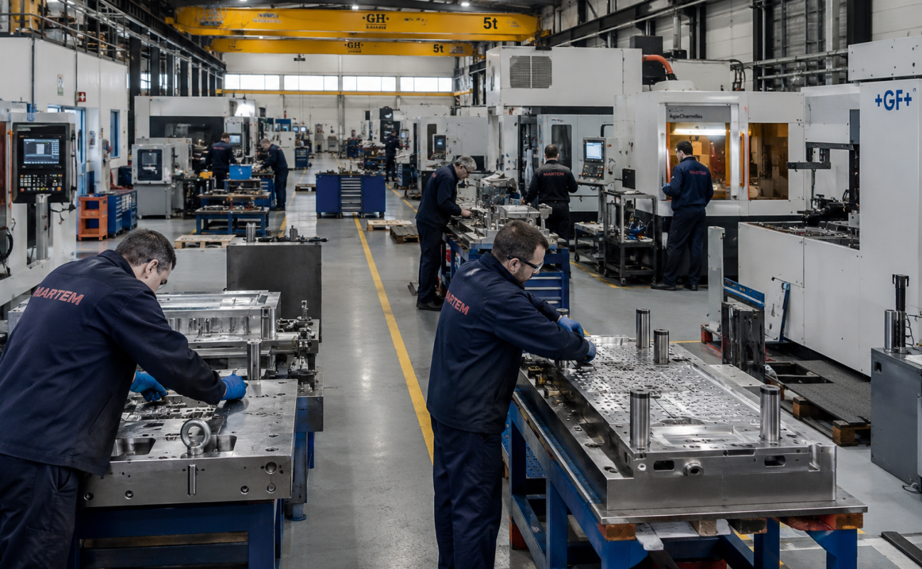 VKS Matricerías · Fabricación de Matrices, Utillajes y Estampación Metálica de Alta Precisión en Teruel